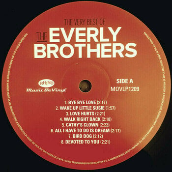 Vinyl Record Everly Brothers - Very Best of (2 LP) - 2