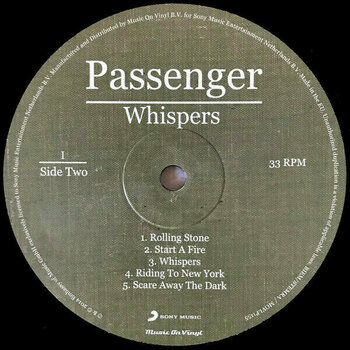 Vinyl Record Passenger - Whispers (2 LP) - 3