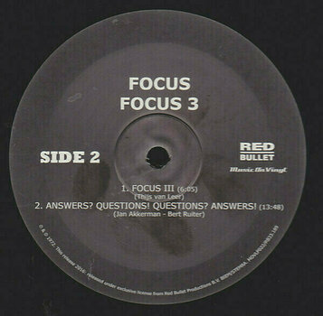 Hanglemez Focus - Focus 3 (2 LP) - 5