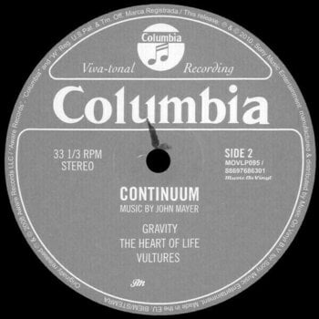 LP John Mayer - Continuum (2 LP) - 3
