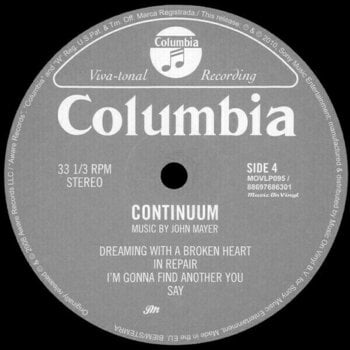 Vinyl Record John Mayer - Continuum (2 LP) - 5