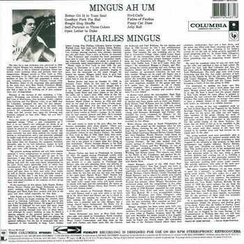 Schallplatte Charles Mingus - Mingus Ah Um (LP) - 2