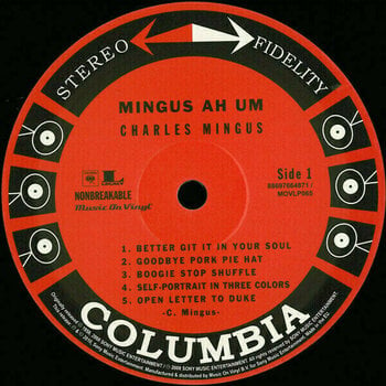 Vinyl Record Charles Mingus - Mingus Ah Um (LP) - 3