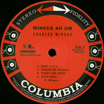 Vinyl Record Charles Mingus - Mingus Ah Um (LP) - 4