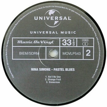Vinylplade Nina Simone - Pastel Blues (Audiophile Pressing) (LP) - 4