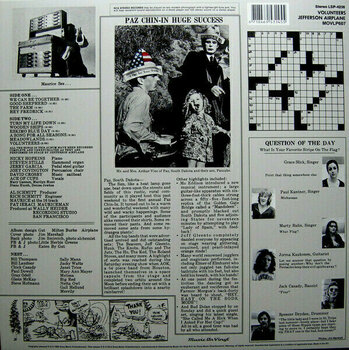 Vinyl Record Jefferson Airplane - Volunteers (LP) - 6