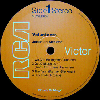 Disco de vinilo Jefferson Airplane - Volunteers (LP) - 2