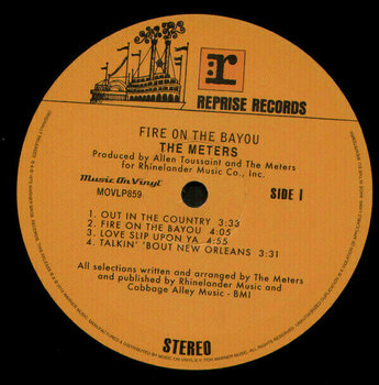 LP Meters - Fire On the Bayou (2 LP) - 3