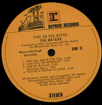 Vinyl Record Meters - Fire On the Bayou (2 LP) - 4