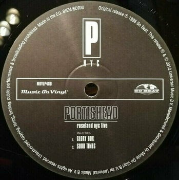Vinyl Record Portishead - Roseland Nyc Live (2 LP) - 10