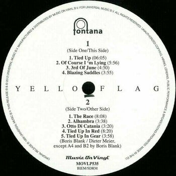 Vinyl Record Yello - Flag (LP) - 2