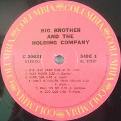 Disco in vinile Janis Joplin - Big Brother & the Holding Company (LP) - 2