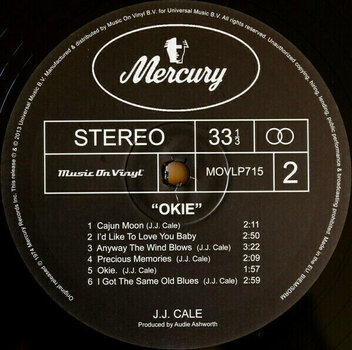 Vinyylilevy JJ Cale - Okie (LP) - 4