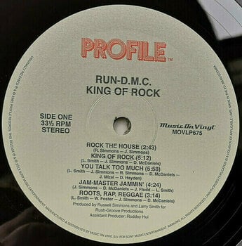 Disque vinyle Run DMC - King of Rock (LP) - 4