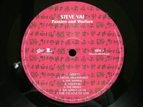 Vinylplade Steve Vai - Passion & Warfare (LP) - 5