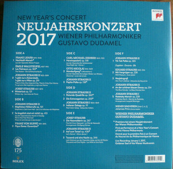 Vinyl Record Wiener Philharmoniker New Year's Concert 2017 (3 LP) - 7