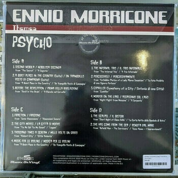 Disque vinyle Ennio Morricone - Psycho (Red Coloured) (2 LP) - 2
