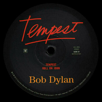 Vinyl Record Bob Dylan Tempest (3 LP) - 9