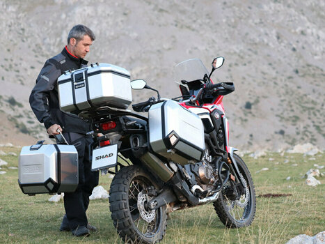 Kufer / Torba na tylne siedzenie motocykla Shad TR37 Terra Top Case - 13
