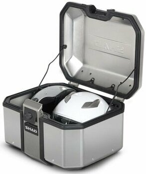 Заден куфар за мотор / Чантa за мотор Shad TR48 Terra Aluminium Top Box - 2
