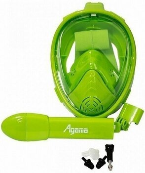 Potápačská maska Agama Dory Kid Green - 2