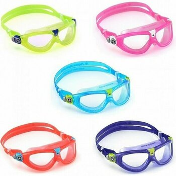 Schwimmbrille Aqua Sphere Schwimmbrille Seal Kid 2 Clear Lens Lime Junior - 2