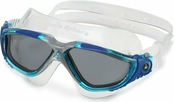 Swimming Goggles Aqua Sphere Swimming Goggles Vista Dark Lens Blue/Turquoise UNI - 3