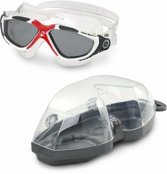 Okulary do pływania Aqua Sphere Okulary do pływania Vista Dark Lens White/Dark grey UNI - 5