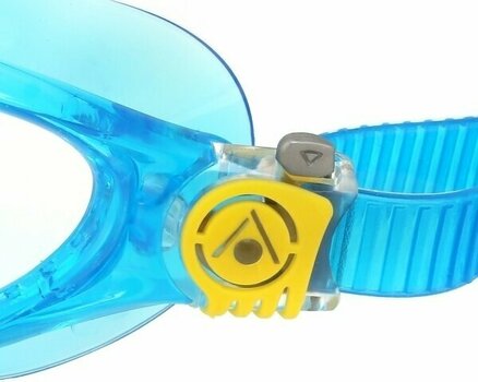 Swimming Goggles Aqua Sphere Swimming Goggles Vista Junior Clear Lens Aqua/Yellow Junior - 5