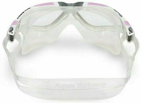 Schwimmbrille Aqua Sphere Schwimmbrille Vista Lady Clear Lens White/Pink UNI - 4