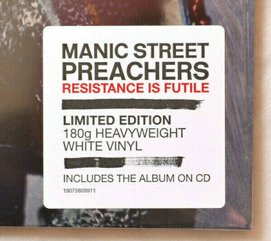 Vinyl Record Manic Street Preachers - Resistance Is Futile (Coloured) (2 LP) - 10