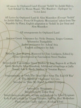 Вінілові платівки Orphaned Land - Unsung Prophets and Dead Messiah (2 LP + CD) - 18