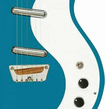 E-Gitarre Danelectro The Stock 59 Aquamarine - 3