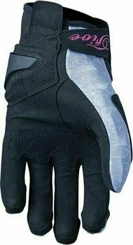 Motorcycle Gloves Five RS3 Replica Woman Flowers Grey L Motorcycle Gloves - 2