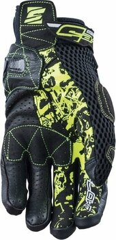 Motorcycle Gloves Five Airflow Evo Black/Yellow M Motorcycle Gloves - 2