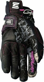 Motorcycle Gloves Five Stunt Evo Woman Flower Pink M Motorcycle Gloves - 2