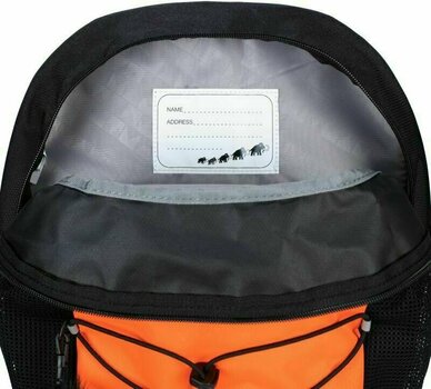 Outdoor ruksak Mammut First Zip 16 Black/Safety Orange Outdoor ruksak - 6