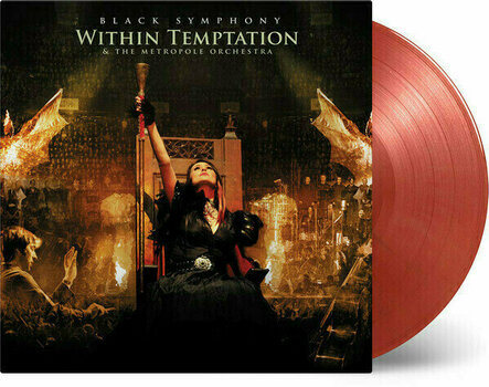 Disco de vinil Within Temptation - Black Symphony (Gold & Red Marbled Coloured) (Gatefold Sleeve) (3 LP) - 2
