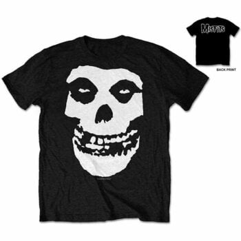 T-Shirt Misfits T-Shirt Unisex Classic Fiend Skull Black M - 2