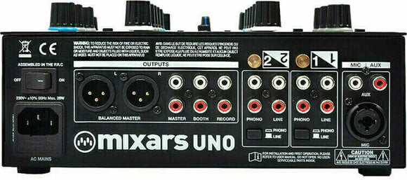 Mixer de DJ Mixars UNO - 3