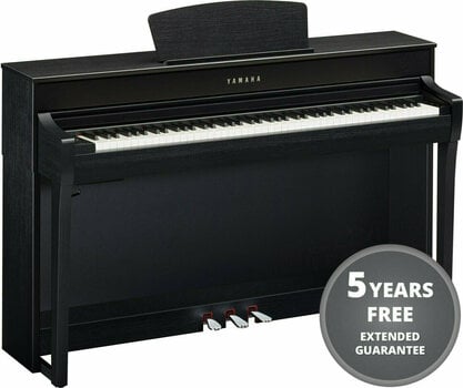 Pianino cyfrowe Yamaha CLP 735 Czarny Pianino cyfrowe - 2