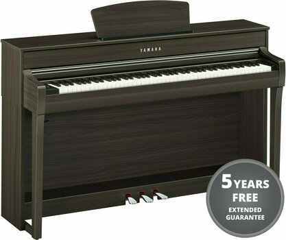 Piano numérique Yamaha CLP 735 Dark Walnut Piano numérique - 2