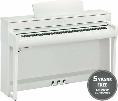 Digitális zongora Yamaha CLP 745 Fehér Digitális zongora - 2