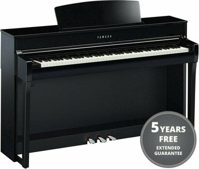Digital Piano Yamaha CLP 745 Polished Ebony Digital Piano - 2