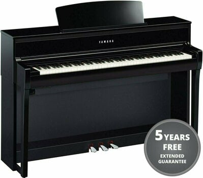 Digital Piano Yamaha CLP 775 Black Digital Piano - 2