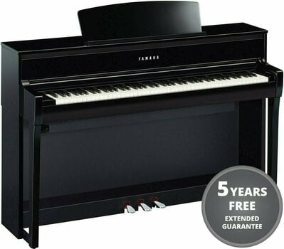 Digital Piano Yamaha CLP 775 Polished Ebony Digital Piano - 2