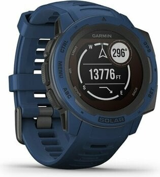 Smartwatch Garmin Instinct Solar Tidal Blue Smartwatch - 4