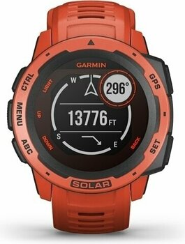 Smart hodinky Garmin Instinct Solar Flame Red - 2