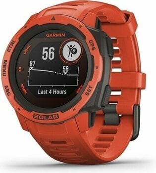Smartwatch Garmin Instinct Solar Flame Red - 3