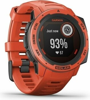 Smart hodinky Garmin Instinct Solar Flame Red - 4